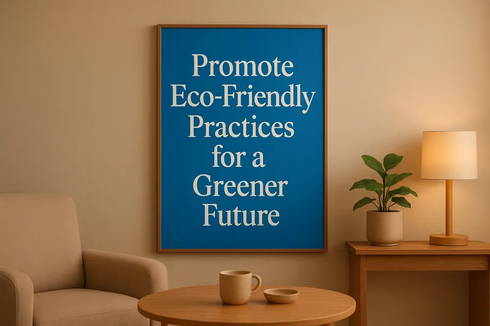 Promote Eco-Friendly Practices for a Greener Future