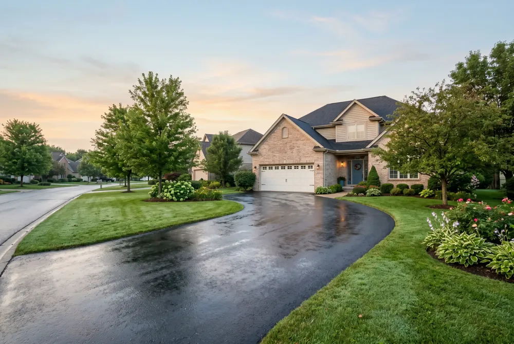 Cool, low‑humidity mornings (5‑9 AM) keep detergents active longer, reduce streaks, and avoid noise‑ordinance limits while providing slip‑free walkways for customers.