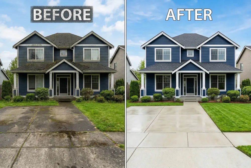 Commercial‑grade washers (2,500‑4,000 PSI) clean quickly and safely, preventing costly surface damage that DIY units often cause.