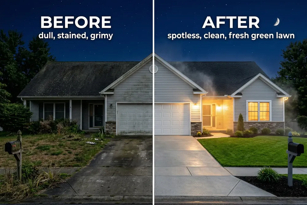 Seasonal timing, soft‑washing vs. high‑pressure, eco‑friendly detergents, and top‑to‑bottom rinsing ensure streak‑free, environmentally safe exterior care.