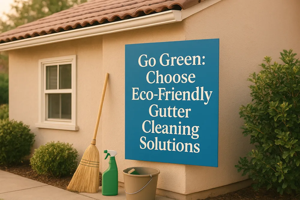 Go Green: Choose Eco-Friendly Gutter Cleaning Solutions