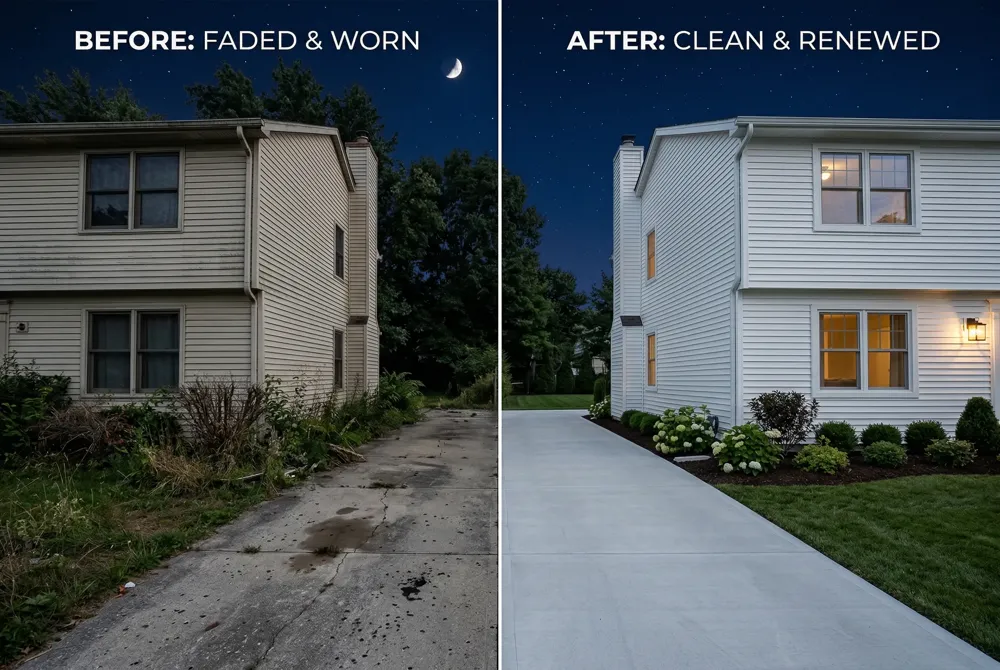 Switching from gas leaf blowers and pressure washers to scoops and poles cuts carbon footprints.