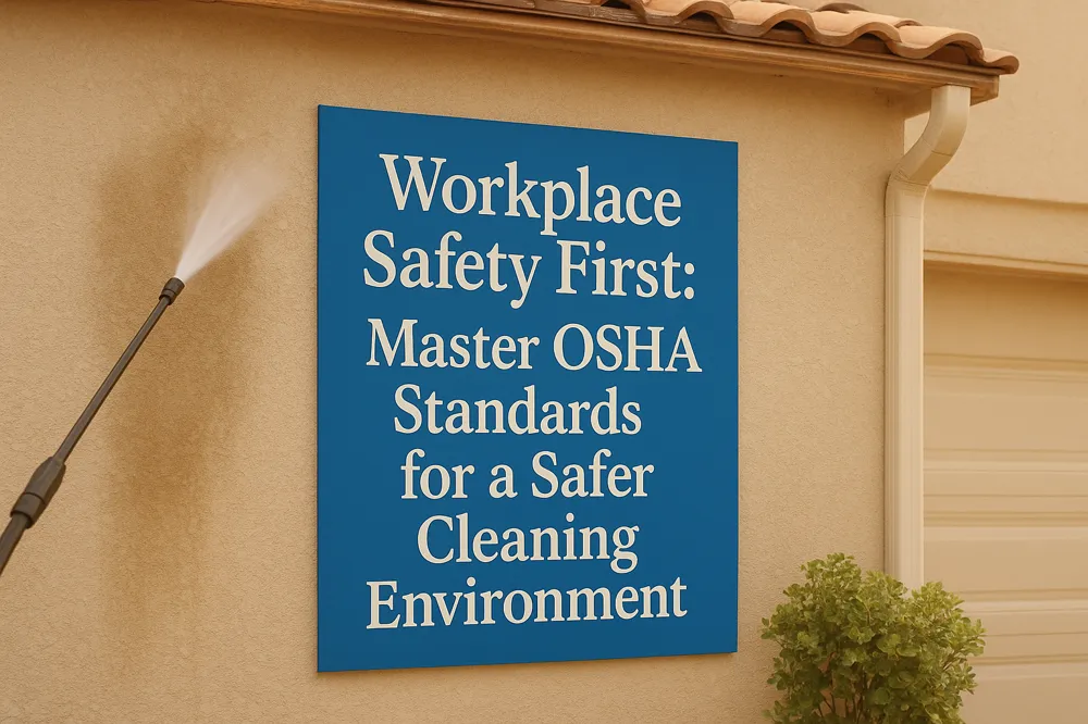 Workplace Safety First: Master OSHA Standards for a Safer Cleaning Environment