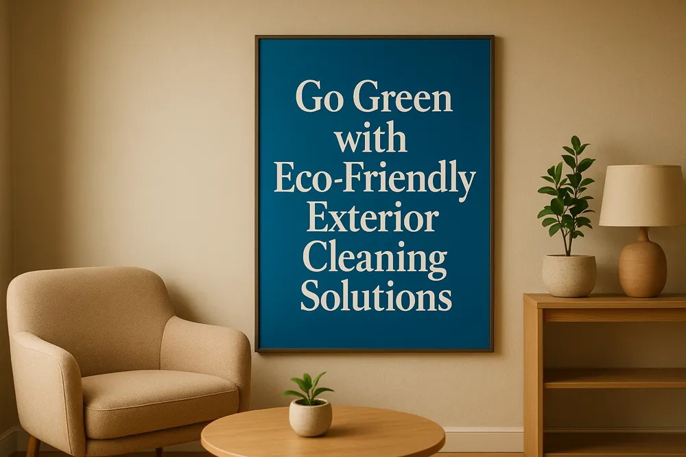 Go Green with Eco-Friendly Exterior Cleaning Solutions