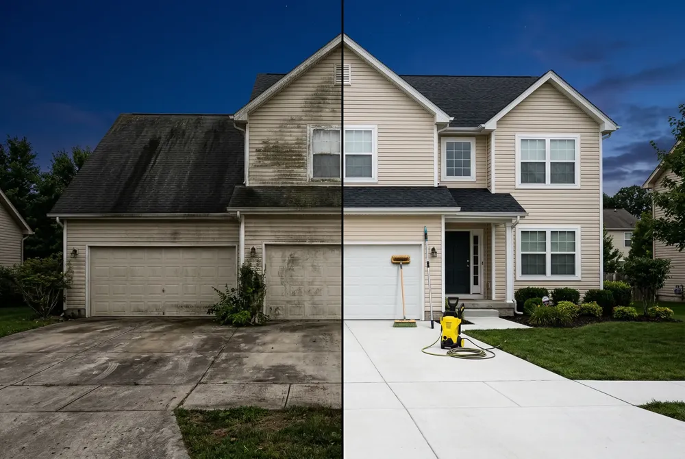 Hand scoops, brushes and extendable poles eliminate power‑tool emissions and reduce water use.