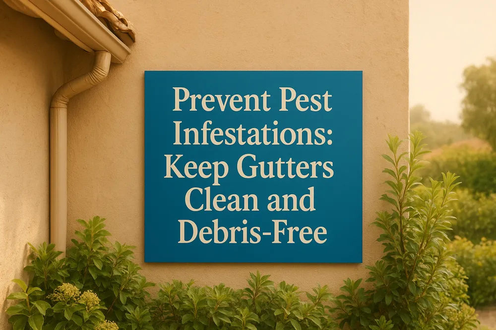 Prevent Pest Infestations: Keep Gutters Clean and Debris-Free