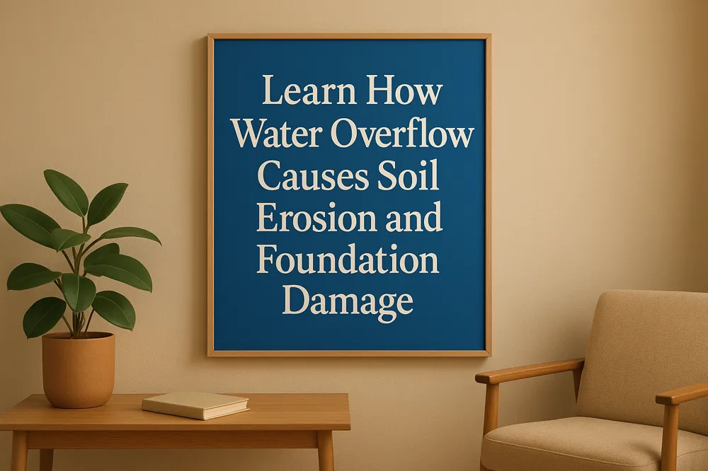 Learn How Water Overflow Causes Soil Erosion and Foundation Damage