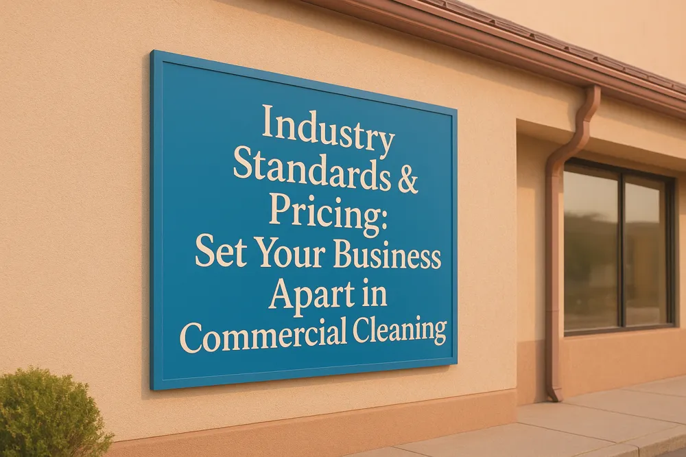 Industry Standards &amp; Pricing: Set Your Business Apart in Commercial Cleaning