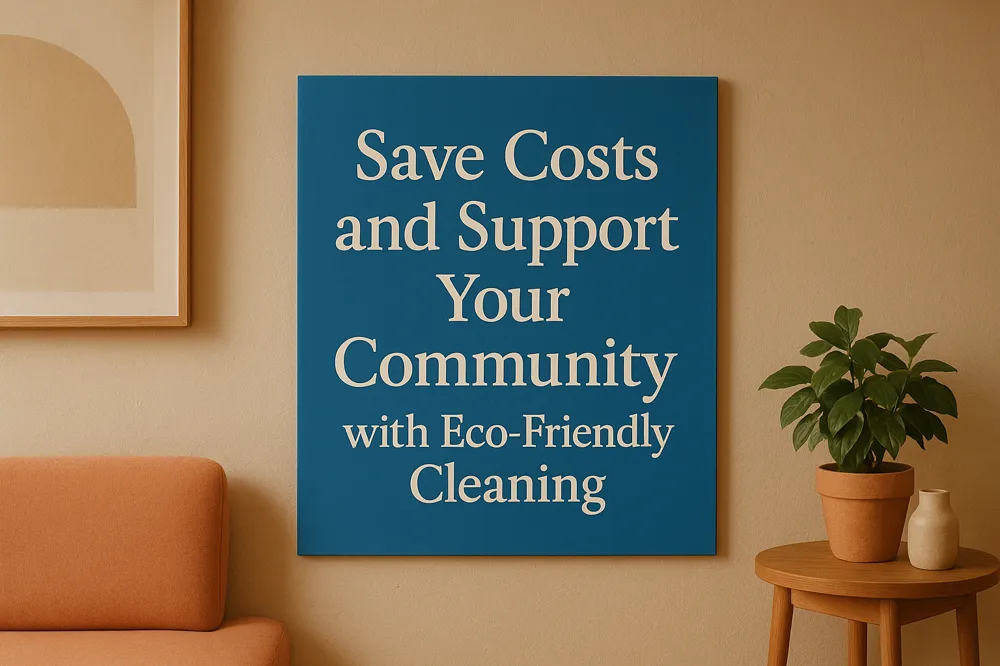 Save Costs and Support Your Community with Eco-Friendly Cleaning