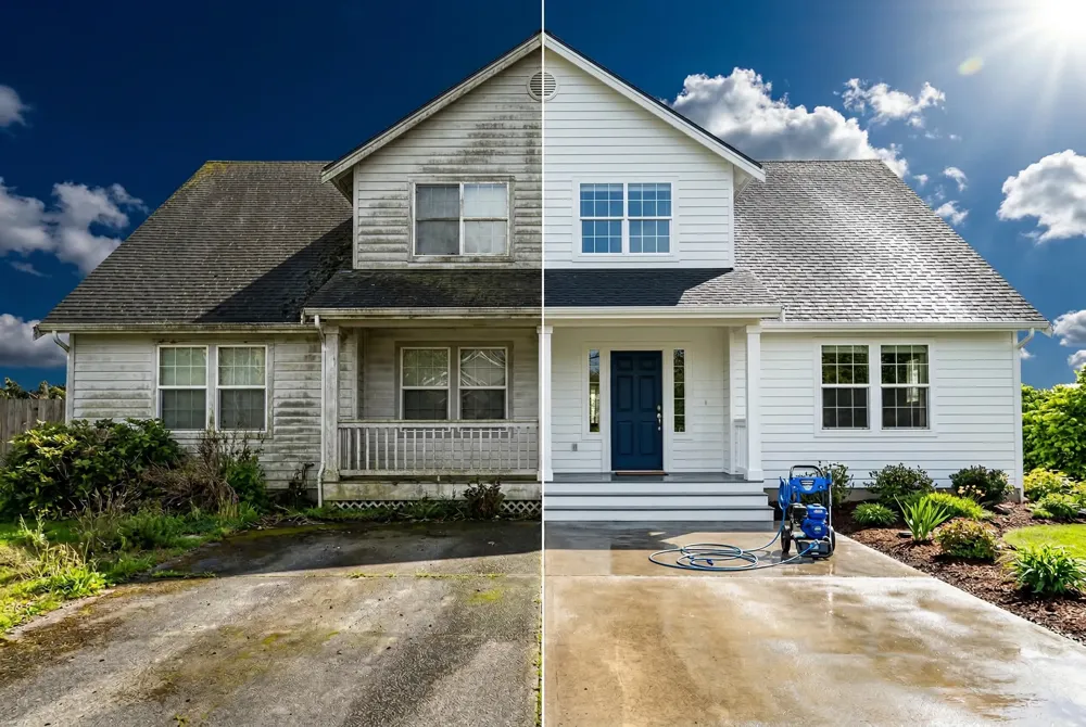 Professional pressure washing can lift rental rates 5‑15% and increase perceived market value up to 14% while driving foot‑traffic gains of up to 20%.