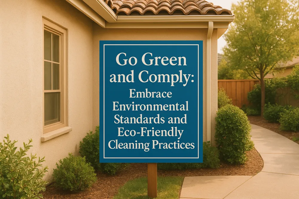 Go Green and Comply: Embrace Environmental Standards and Eco-Friendly Cleaning Practices