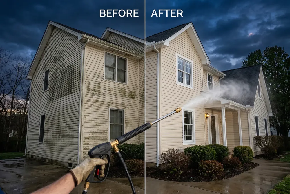 Plant‑based, non‑toxic cleaners protect ecosystems while removing grime with minimal water.