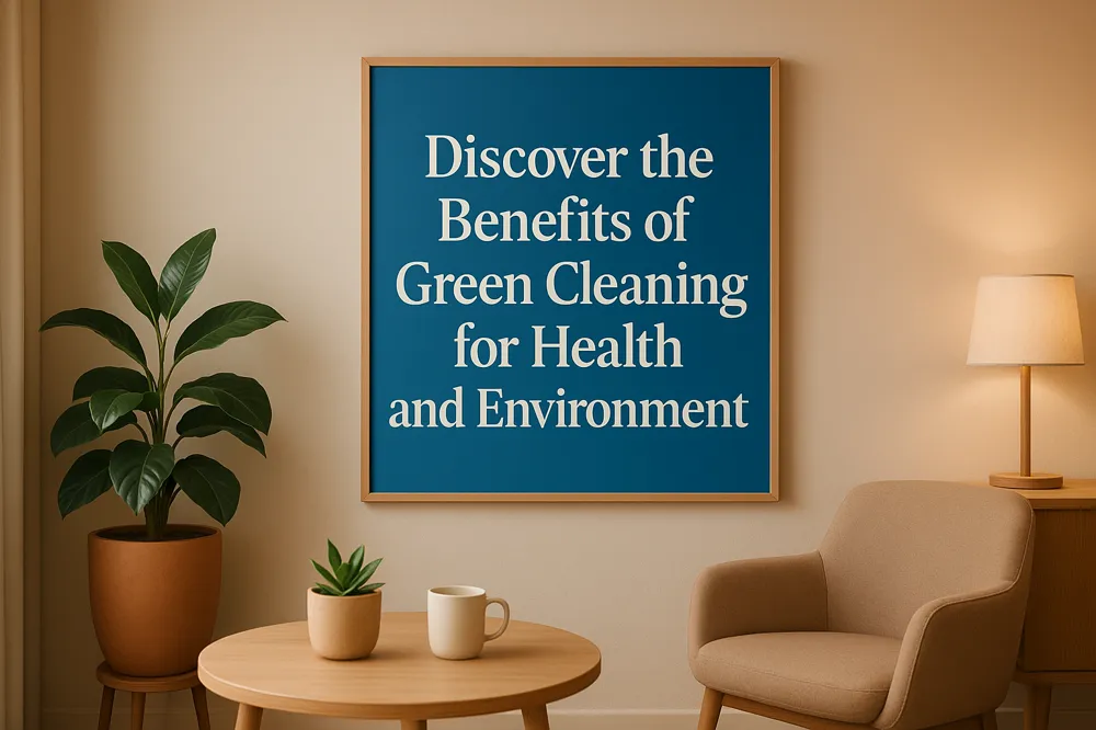 Discover the Benefits of Green Cleaning for Health and Environment