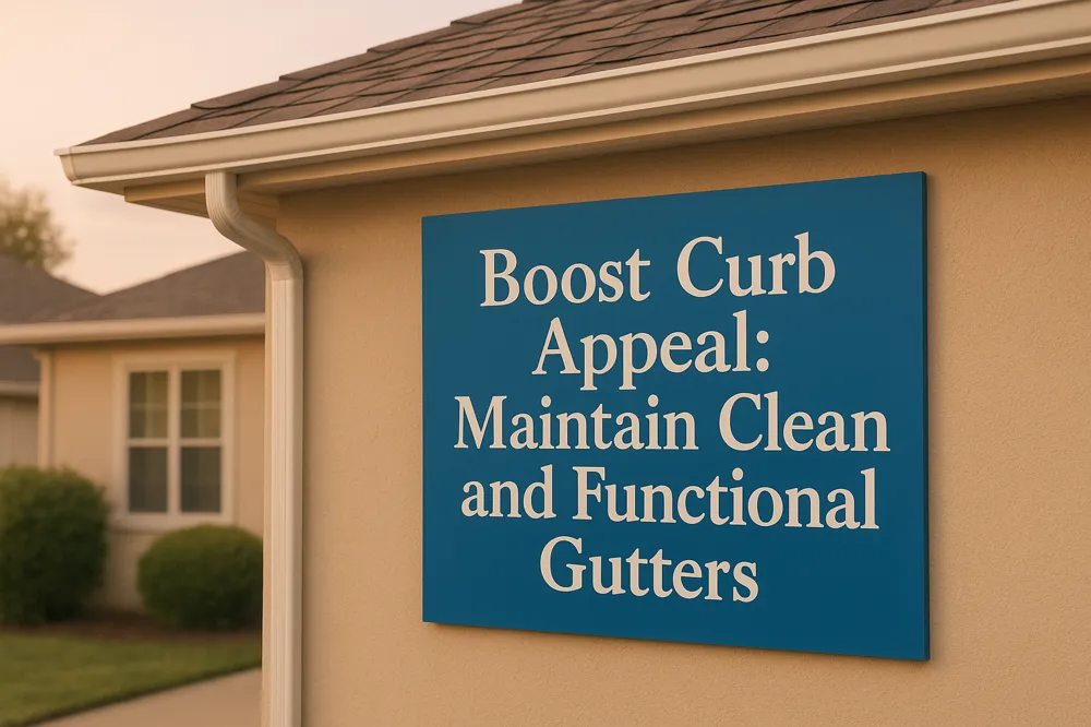 Boost Curb Appeal: Maintain Clean and Functional Gutters