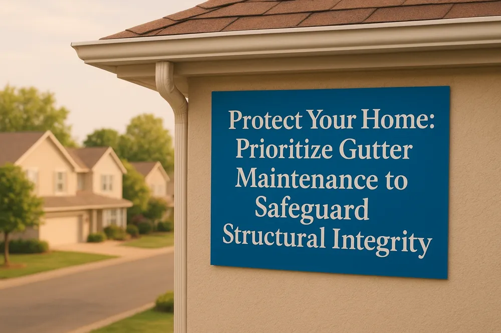Protect Your Home: Prioritize Gutter Maintenance to Safeguard Structural Integrity