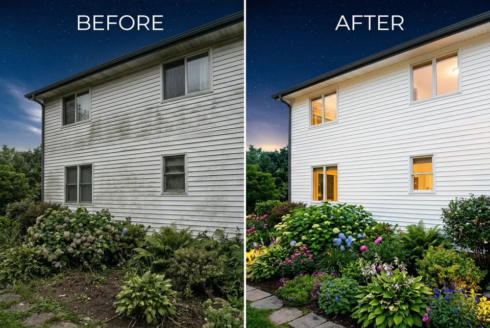 Install gutter guards to reduce debris, pair with regular inspections, and divert clean water to rain barrels or gardens using proper downspout extensions.