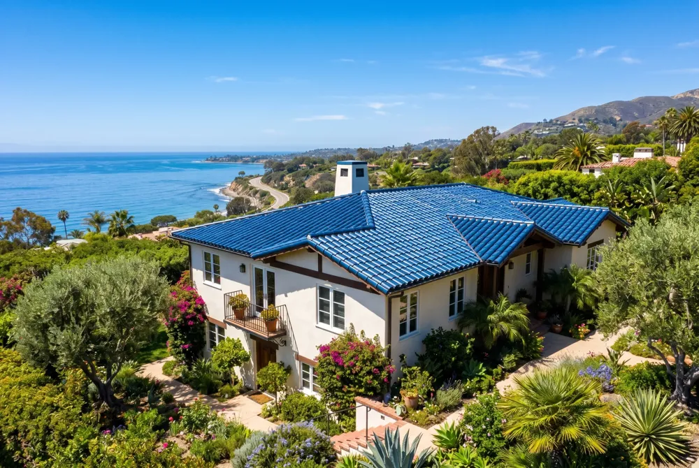 Schedule roof cleaning in Santa Barbara from October through March when temperatures are 50‑70 °F; clean residential roofs every 12‑36 months and commercial roofs annually.
