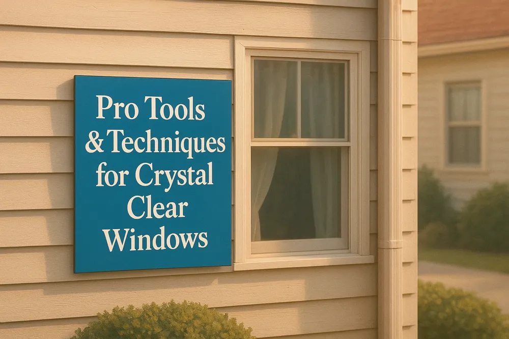 Pro Tools &amp; Techniques for Crystal Clear Windows