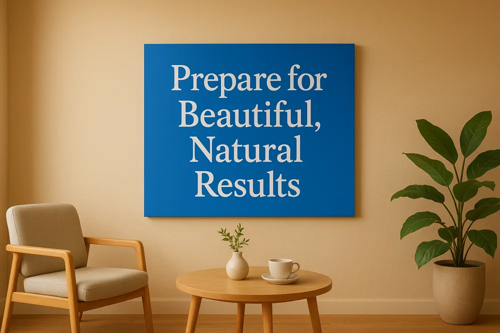 Prepare for Beautiful, Natural Results