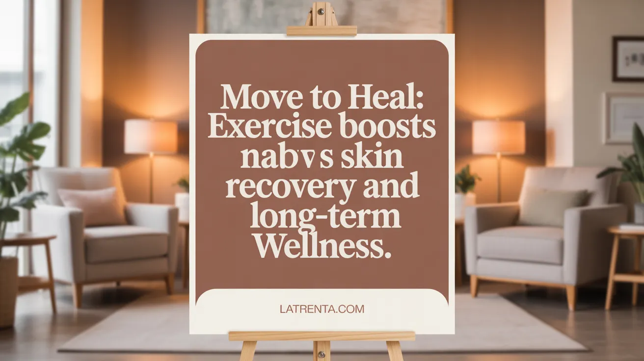 Move to Heal: Exercise Boosts Skin Recovery and Long-term Health