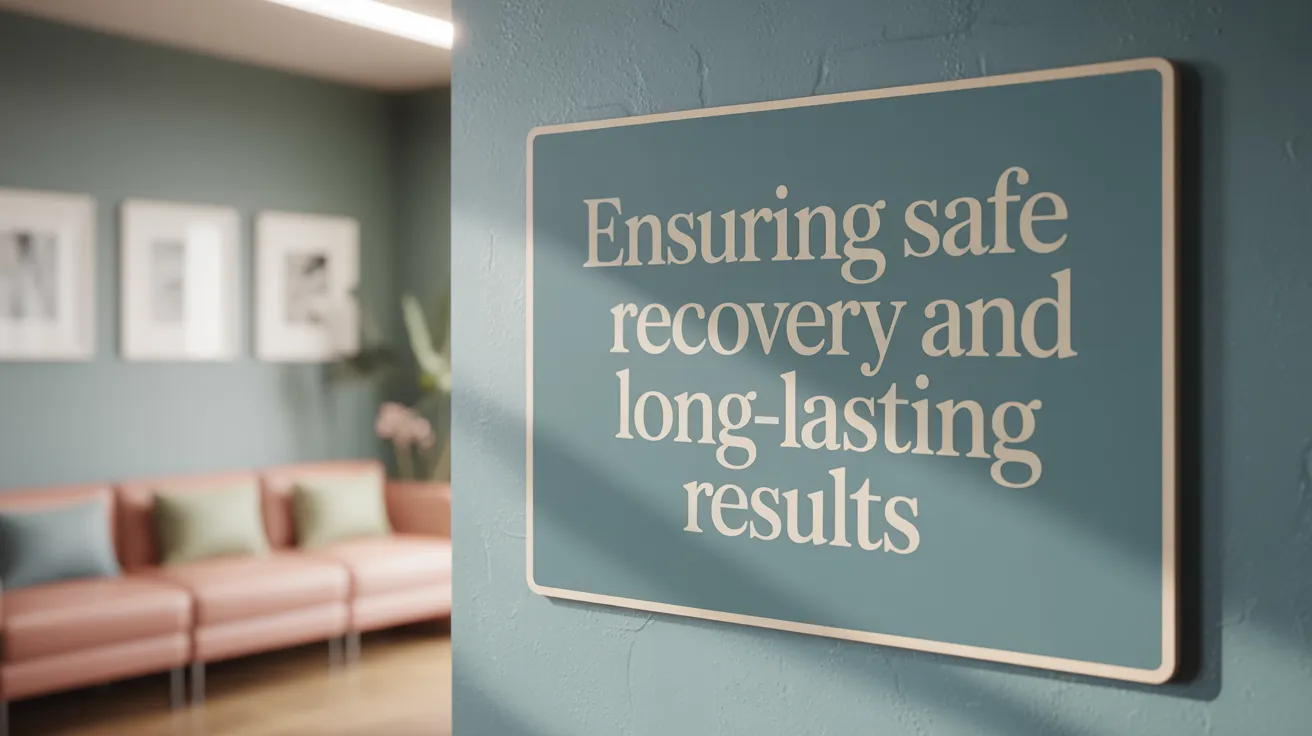 Ensuring Safe Recovery and Long-Lasting Results