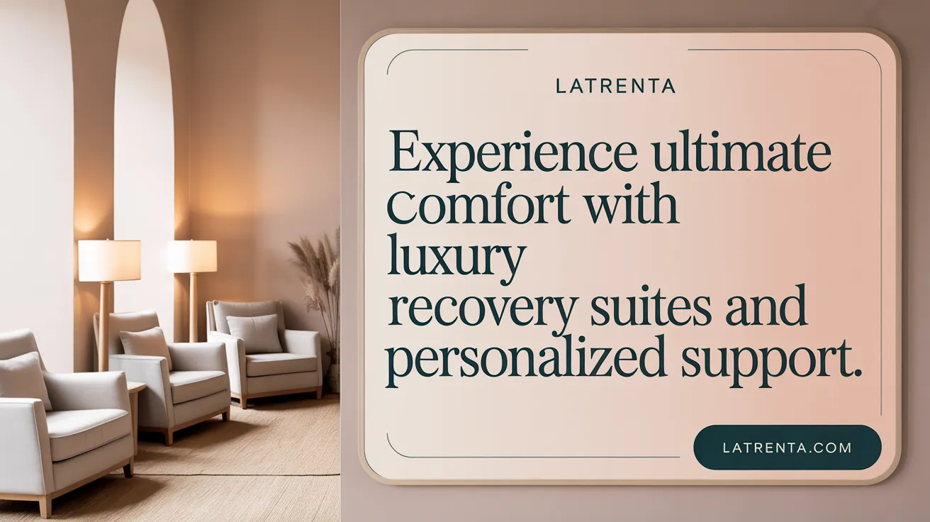 Experience Ultimate Comfort with Luxury Recovery Suites and Personalized Support