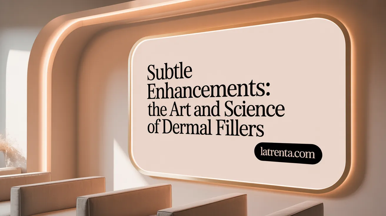 Subtle Enhancements: The Art and Science of Dermal Fillers