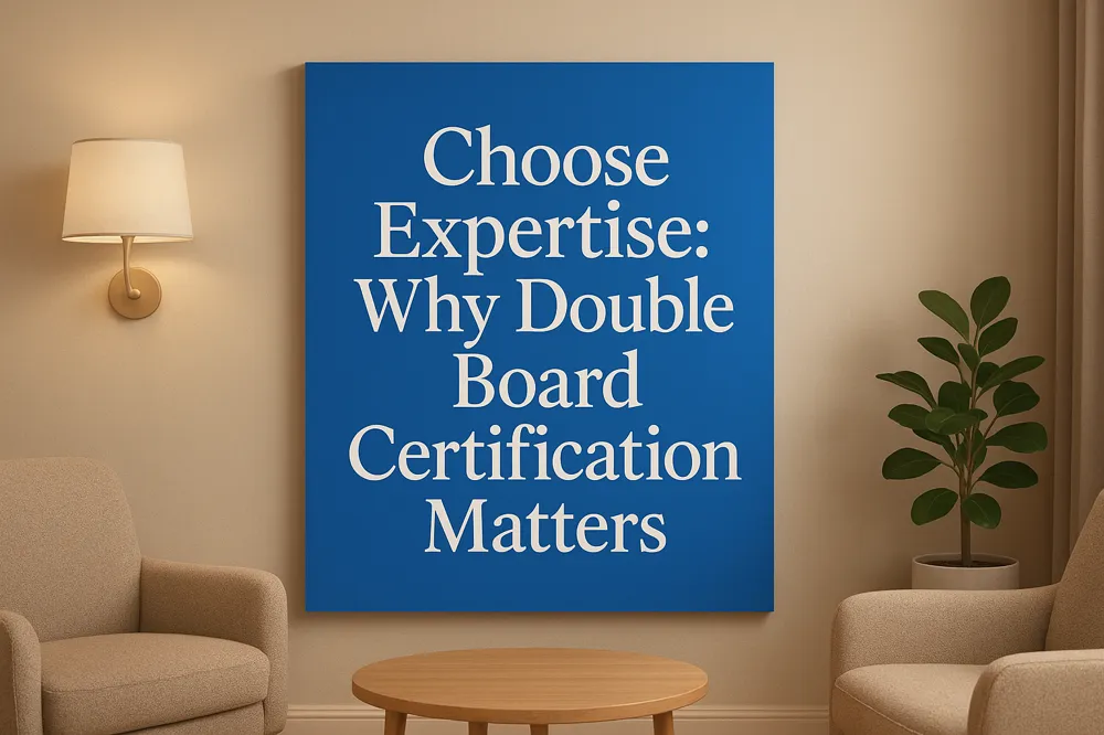 Choose Expertise: Why Double Board Certification Matters