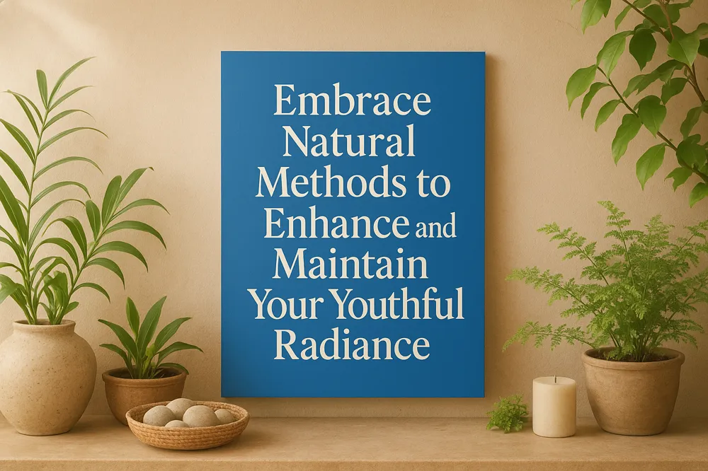 Embrace Natural Methods to Enhance and Maintain Your Youthful Radiance