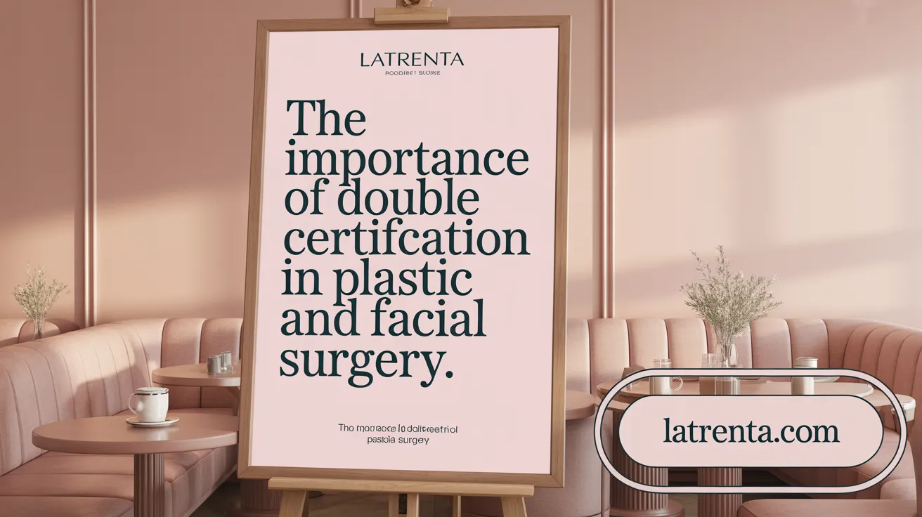 The Importance of Double Certification in Plastic and Facial Surgery