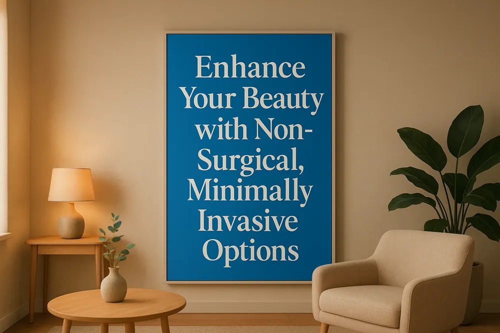 Enhance Your Beauty with Non-Surgical, Minimally Invasive Options