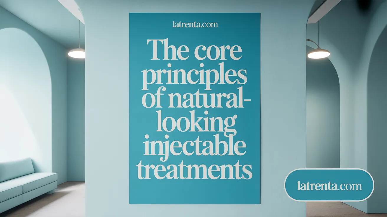 The Core Principles of Natural-Looking Injectable Treatments