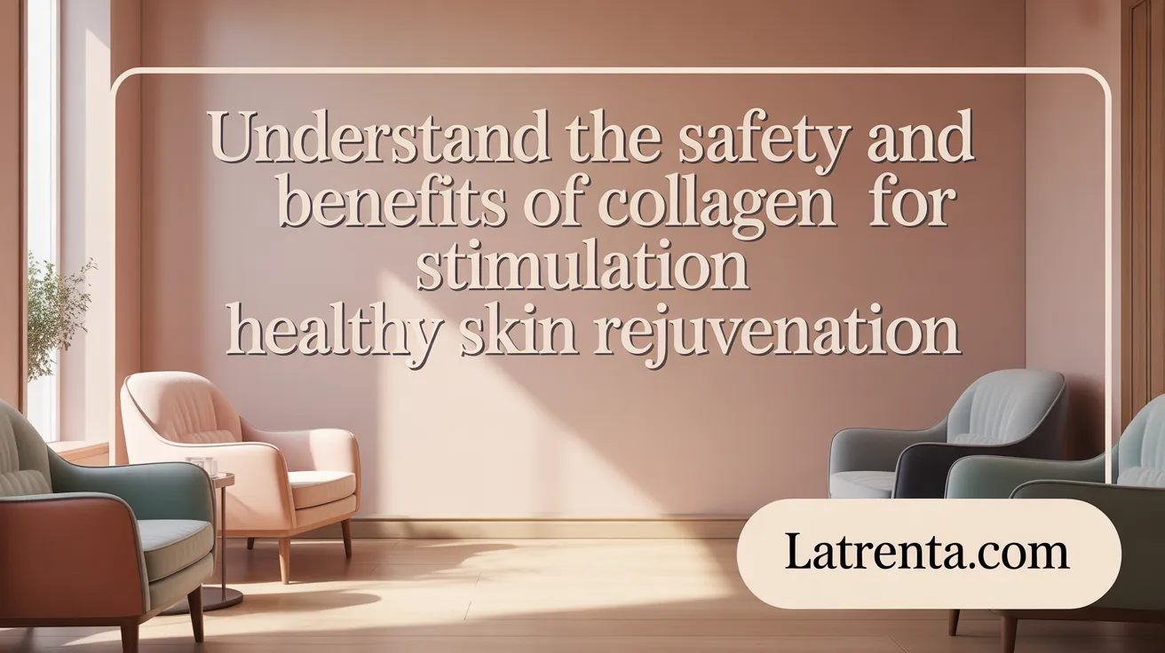 Understand the safety and benefits of collagen stimulation for skin rejuvenation