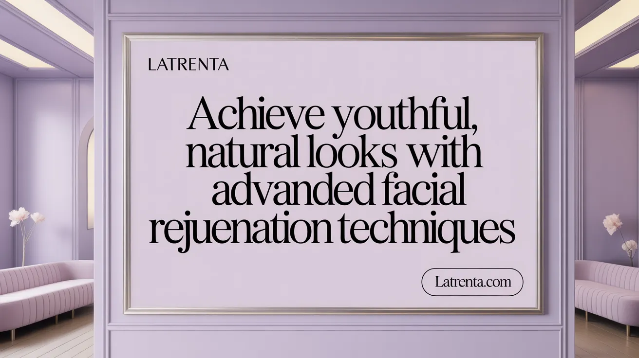Achieve Youthful, Natural Looks with Advanced Facial Rejuvenation Techniques
