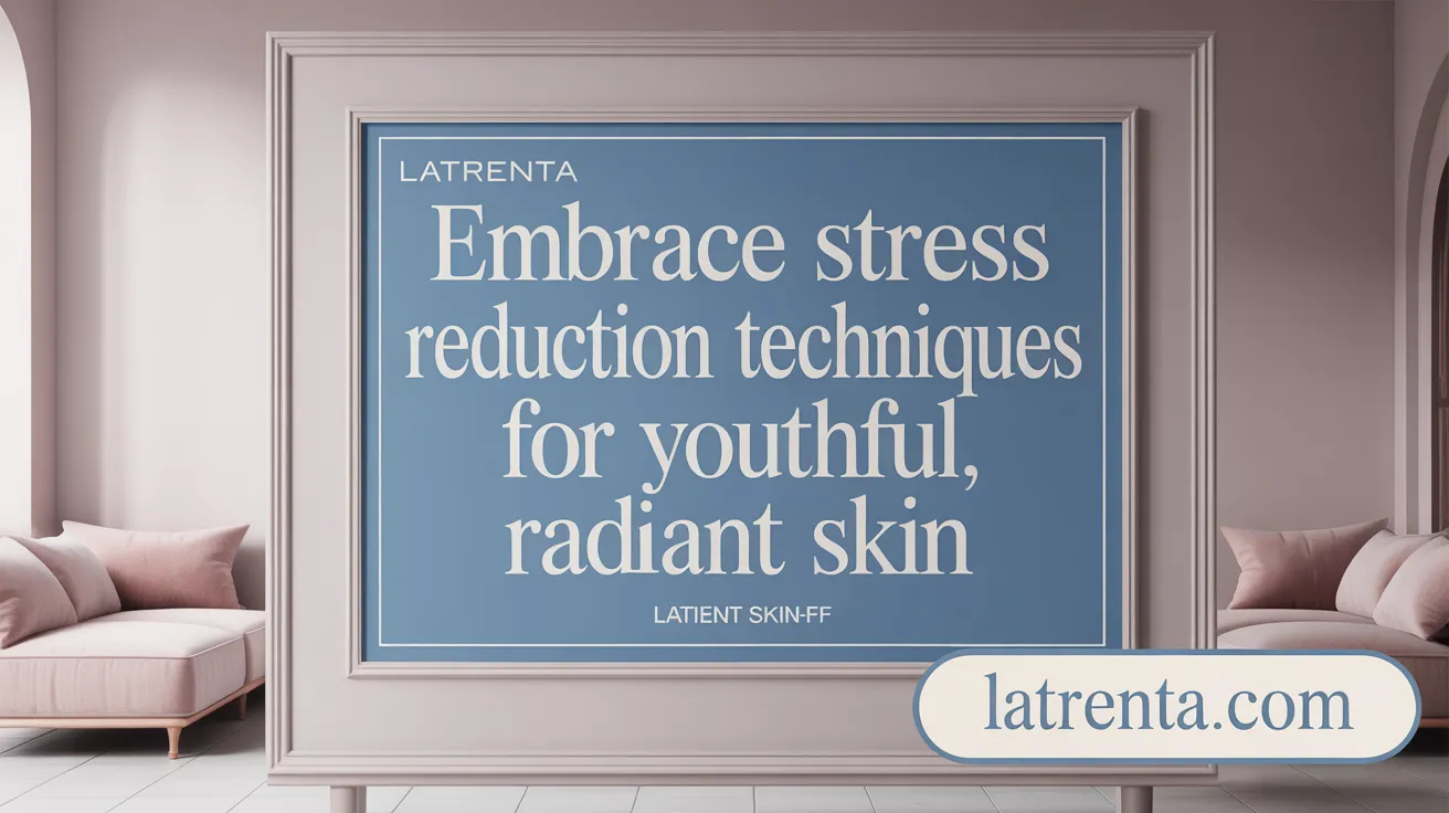 Embrace Stress Reduction Techniques for Youthful, Radiant Skin