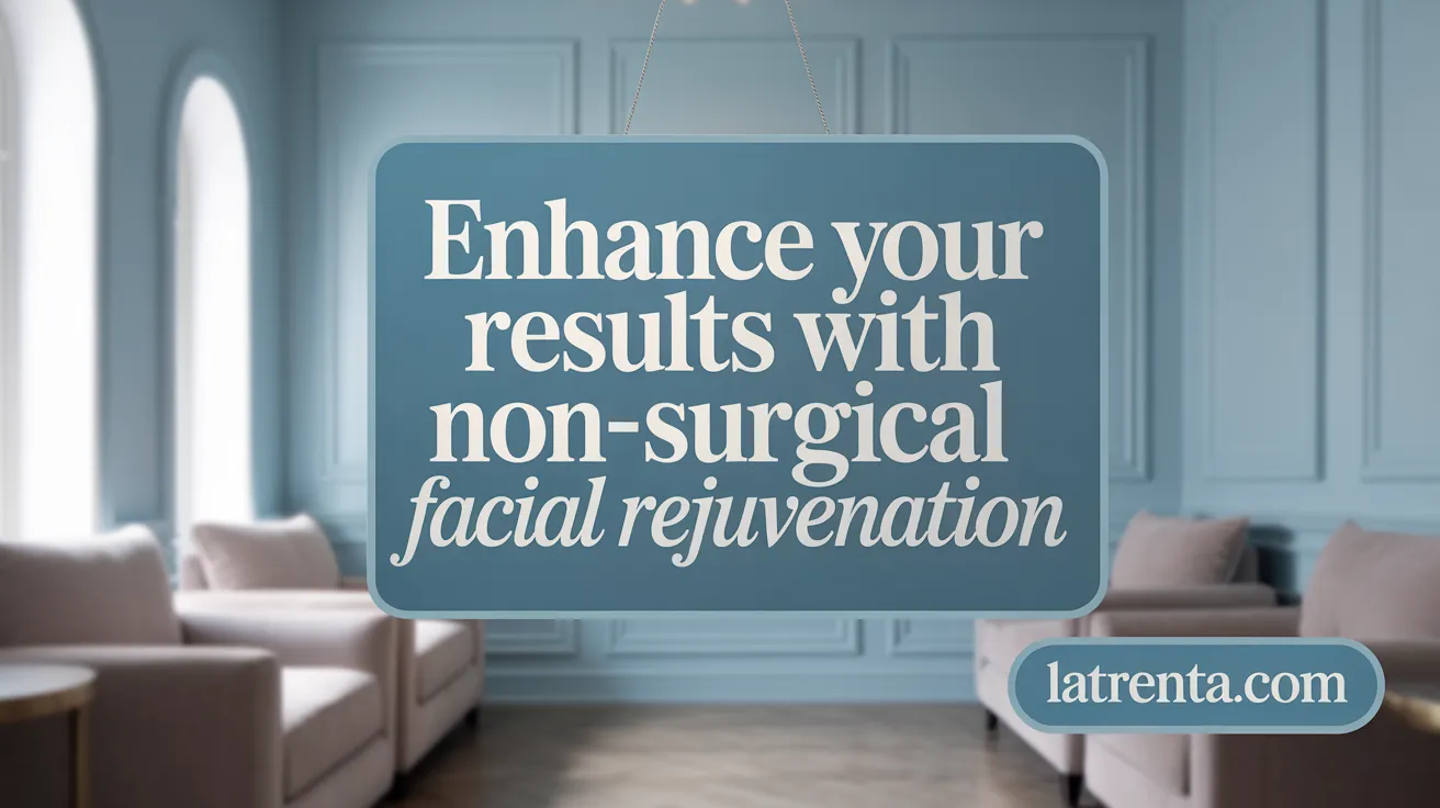 Enhance Your Results with Non-Surgical Facial Rejuvenation