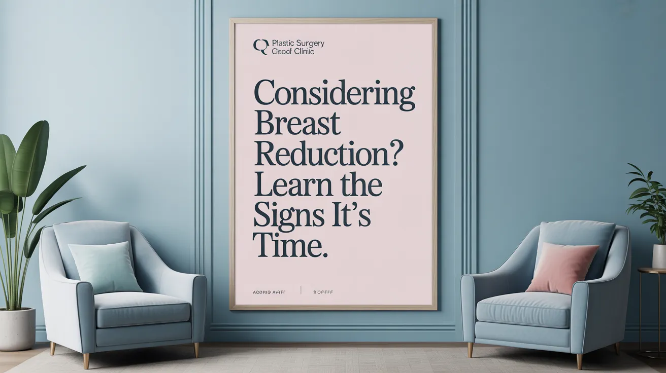 Considering Breast Reduction? Learn the Signs It’s Time.