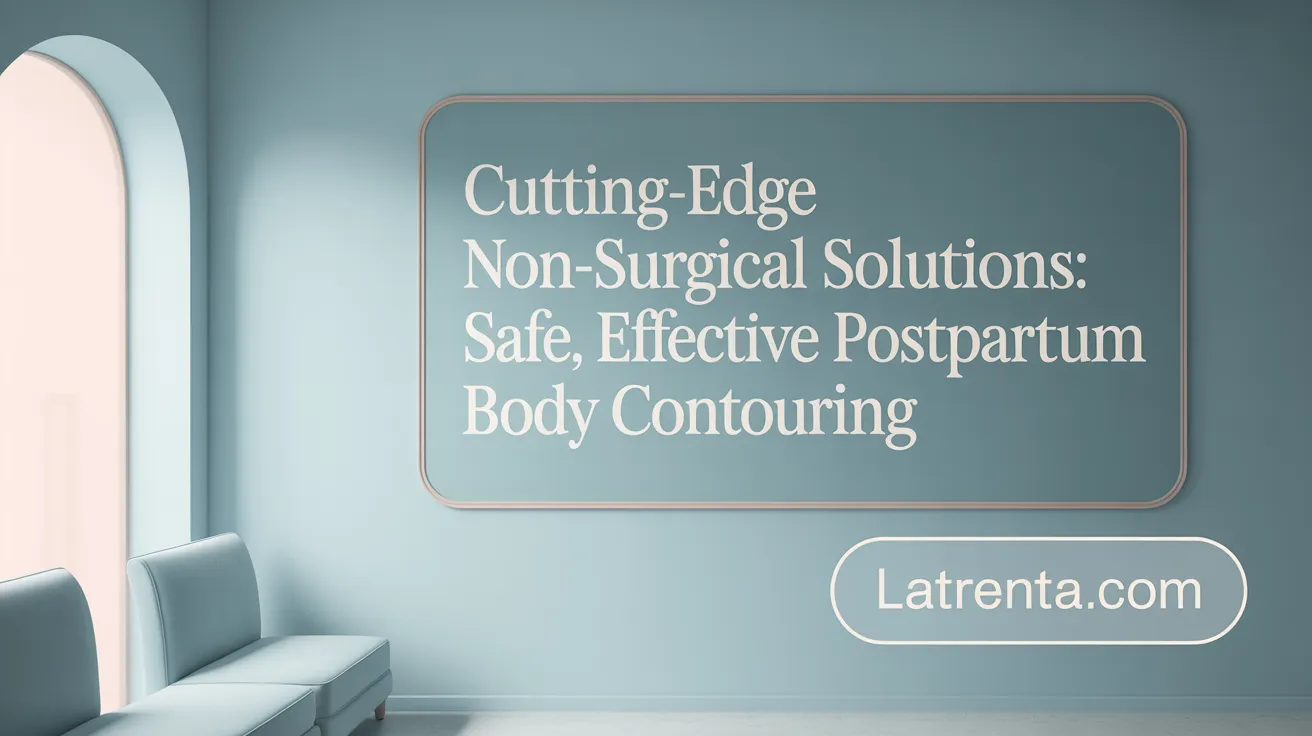 Cutting-Edge Non-Surgical Solutions: Safe, Effective Postpartum Body Contouring
