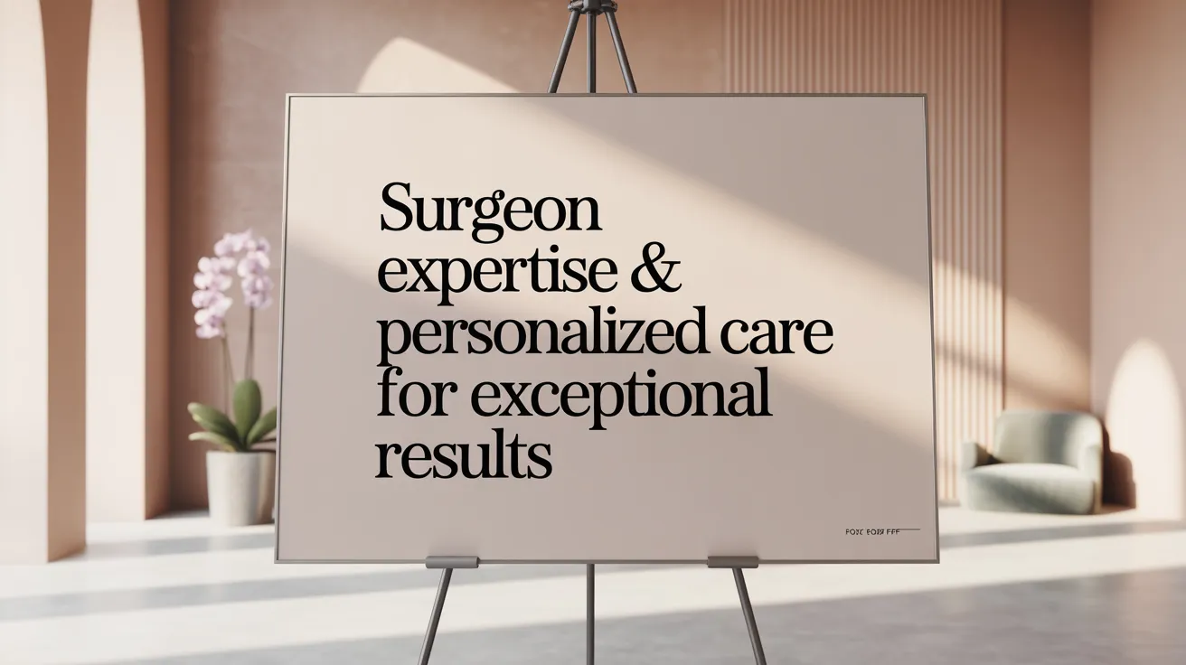 Surgeon Expertise & Personalized Care for Exceptional Results