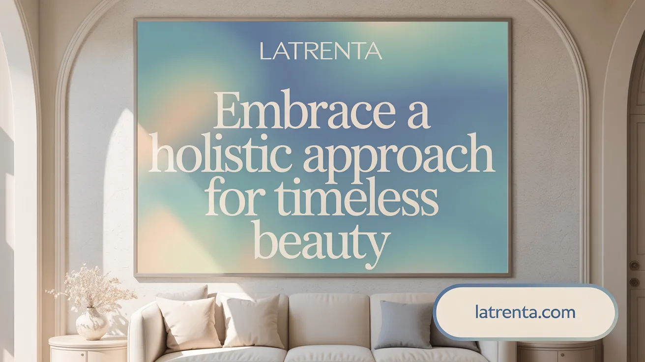 Embrace a holistic approach for timeless beauty