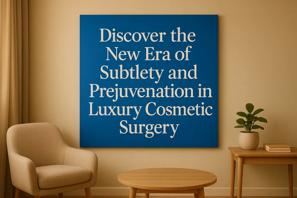 Discover the New Era of Subtlety and Prejuvenation in Luxury Cosmetic Surgery