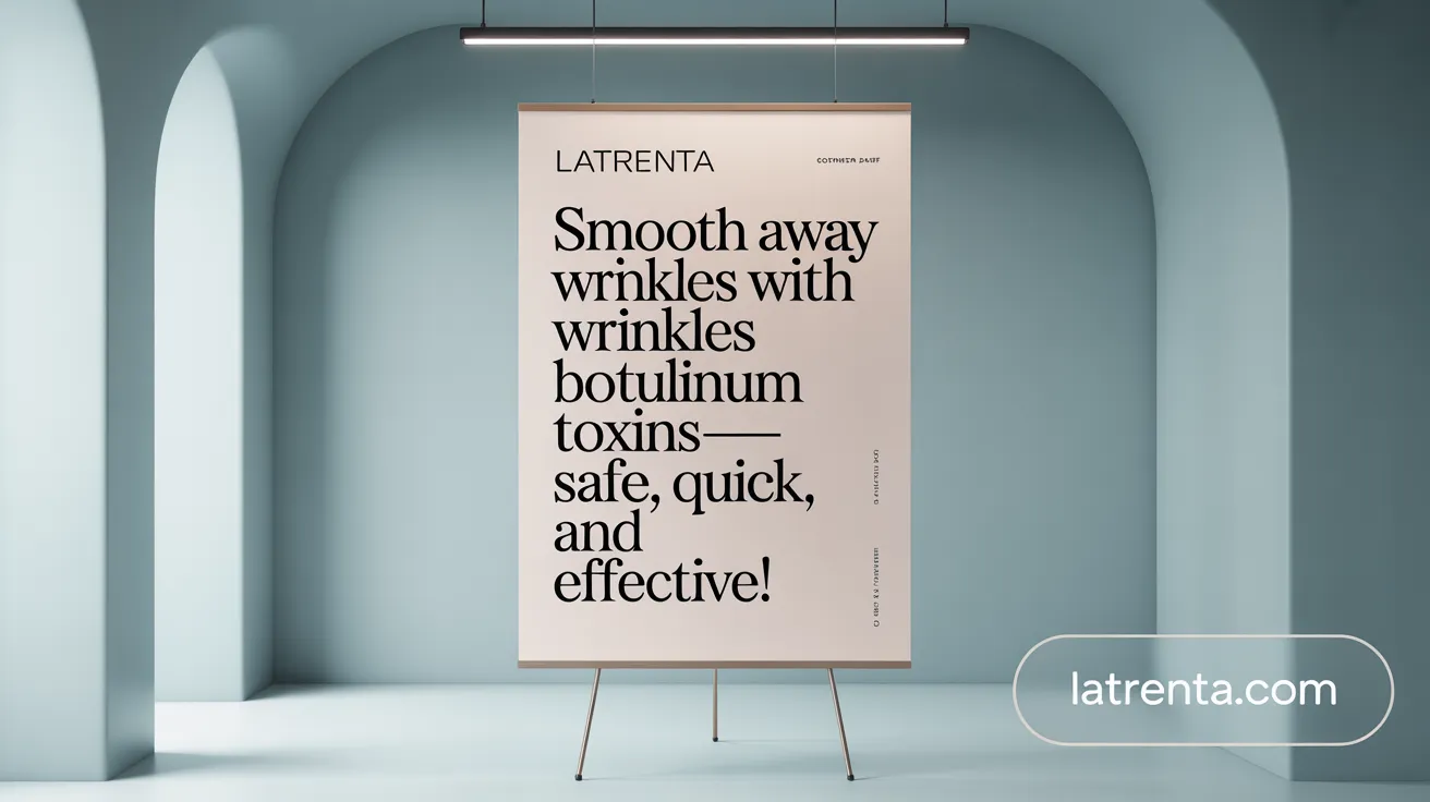 Smooth Away Wrinkles with Botulinum Toxins—Safe, Quick, and Effective!