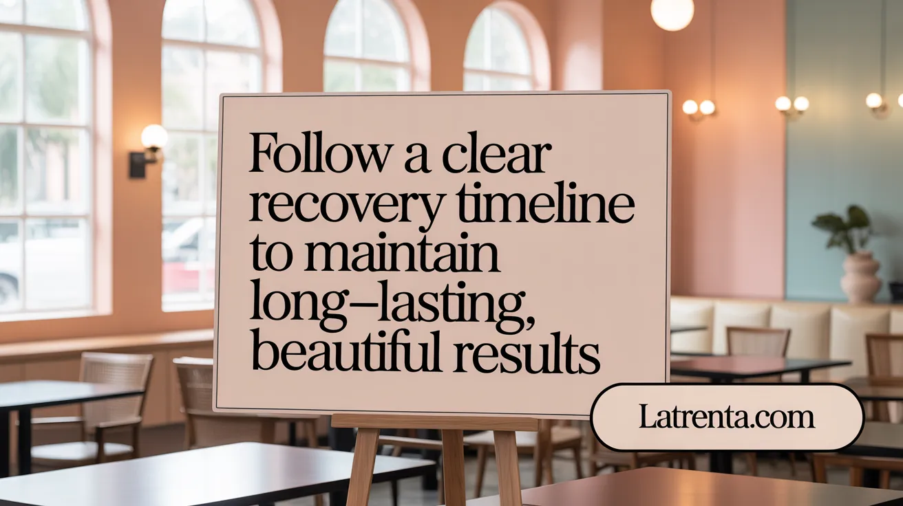 Follow a Clear Recovery Timeline to Maintain Long-Lasting, Beautiful Results