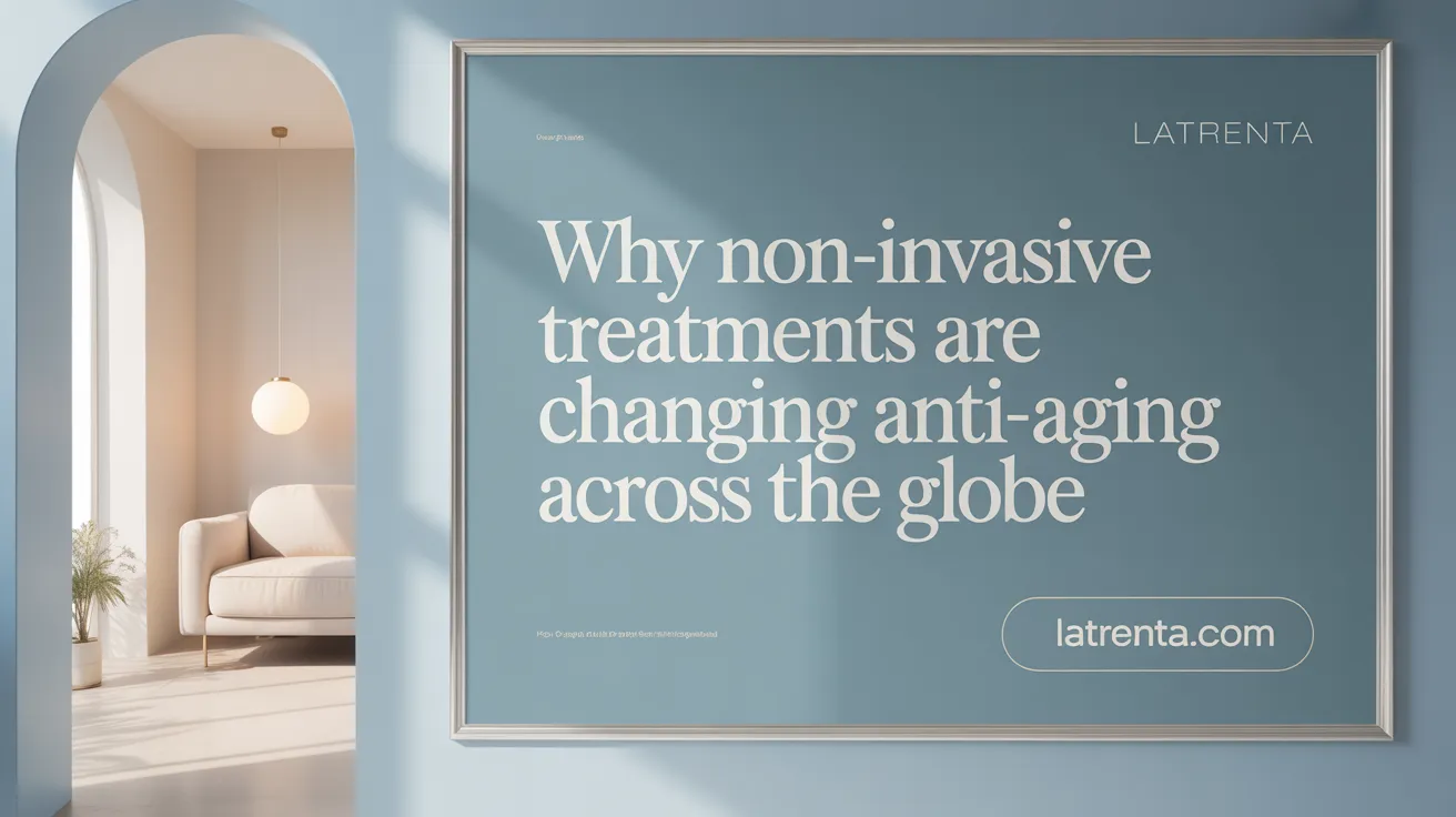 Why Non-Invasive Treatments are Changing Anti-Aging Across the Globe