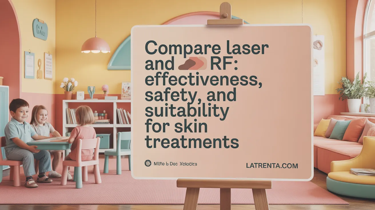 Compare Laser and RF: Effectiveness, Safety, and Suitability