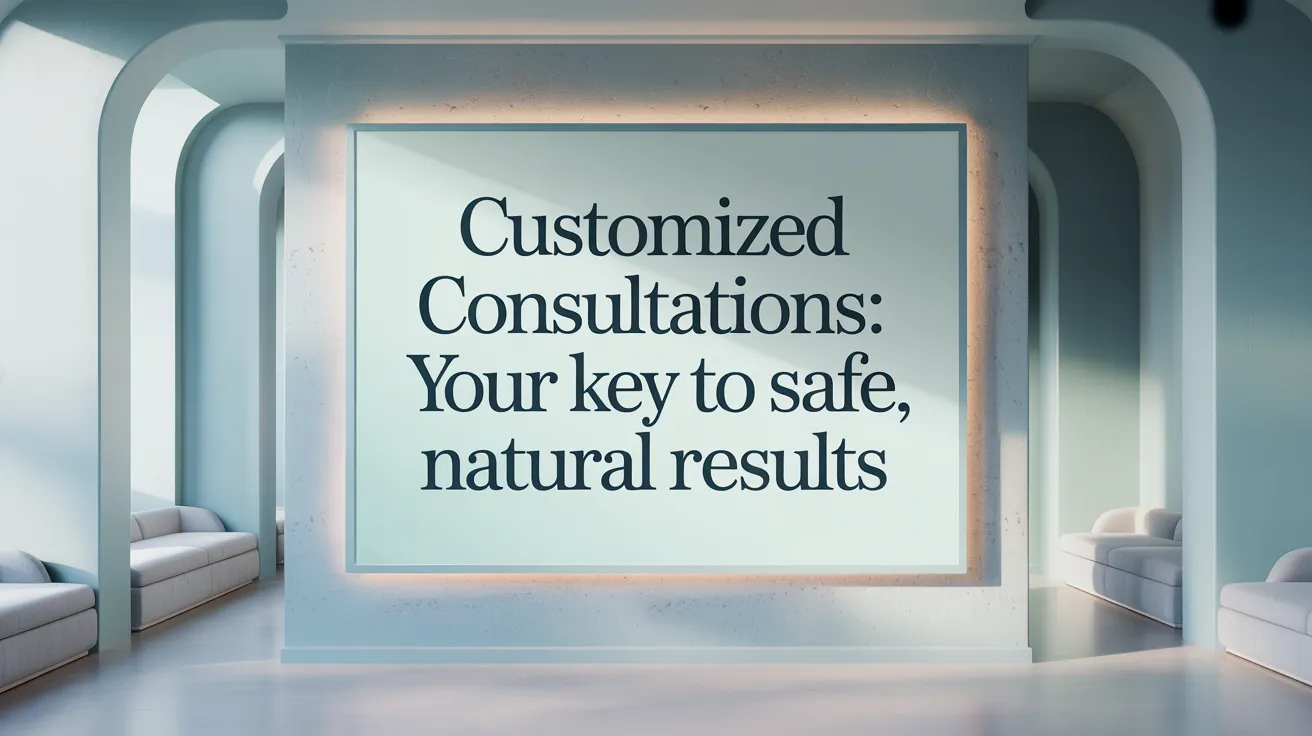 Customized Consultations: Your Key to Safe, Natural Results