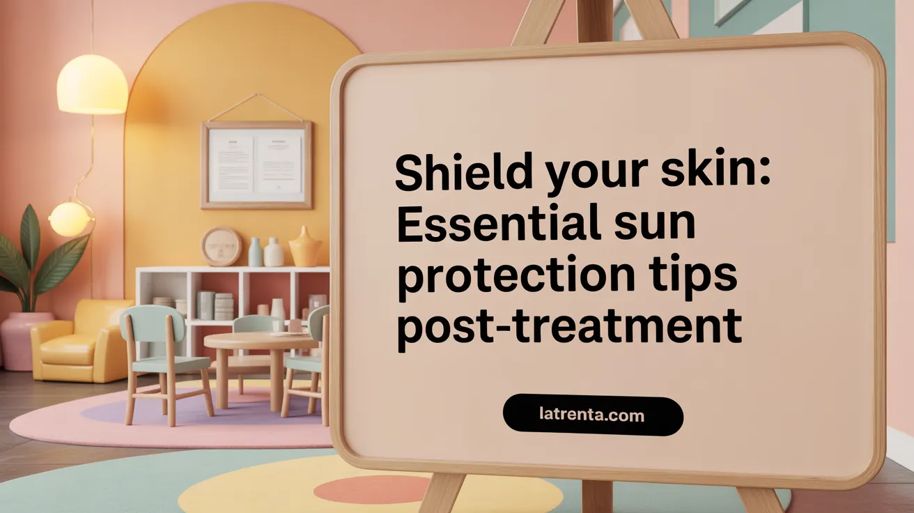 Shield Your Skin: Essential Sun Protection Tips Post-Treatment