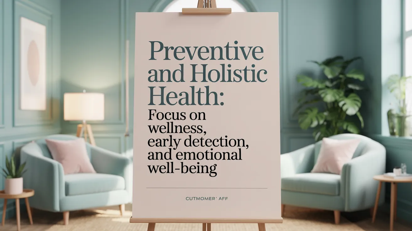 Preventive and Holistic Health: Focus on Wellness, Early Detection, and Emotional Well-being