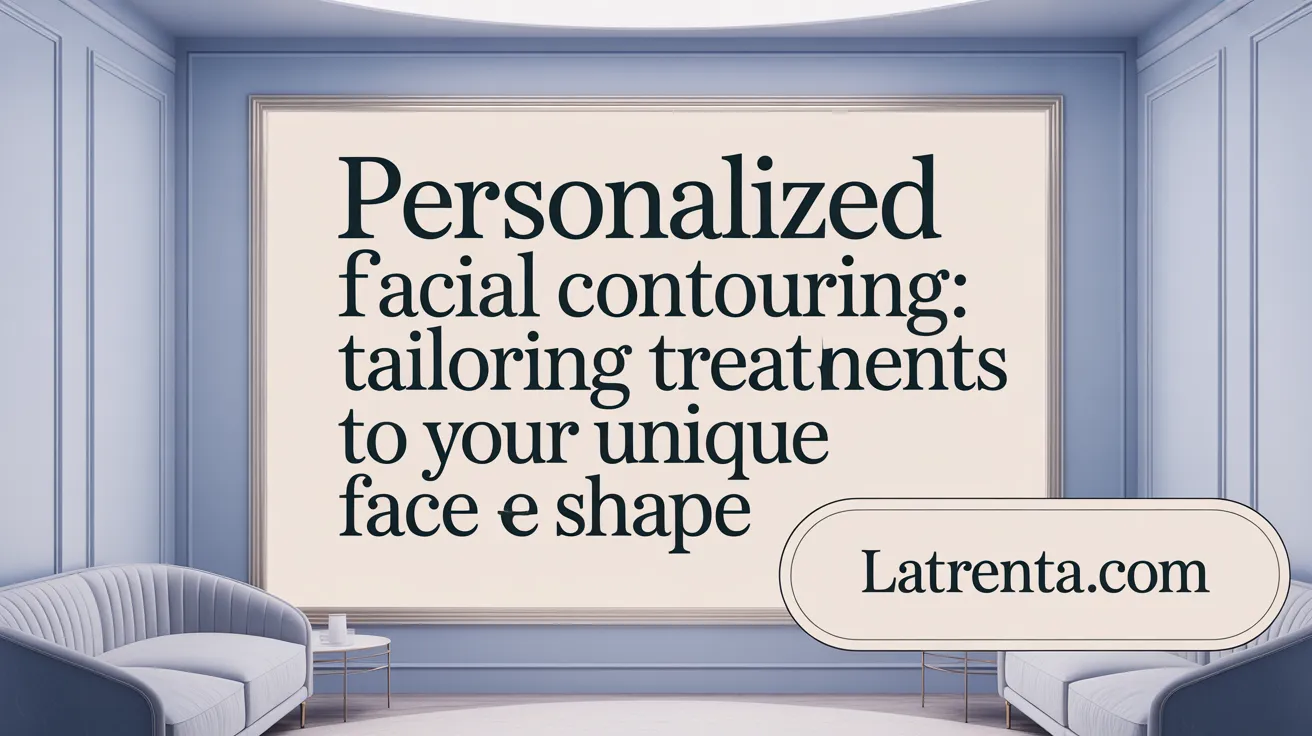 Personalized Facial Contouring: Tailoring Treatments to Your Unique Face Shape