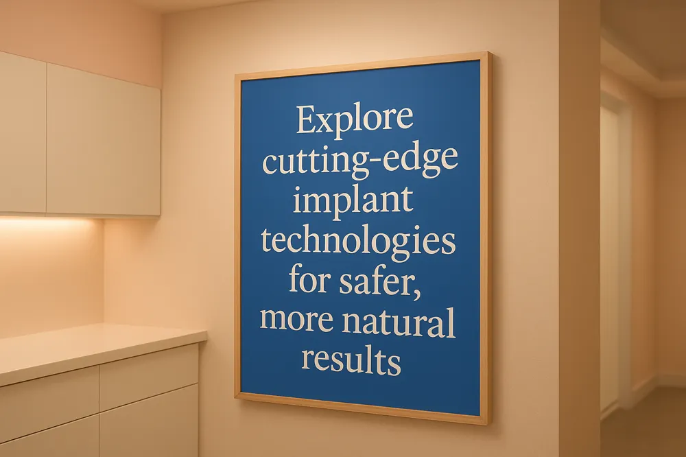 Explore cutting-edge implant technologies for safer, more natural results